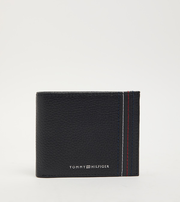 Textured Bi-Fold Wallet