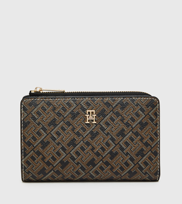 ICON Monogram Patterned Bi-Fold Wallet