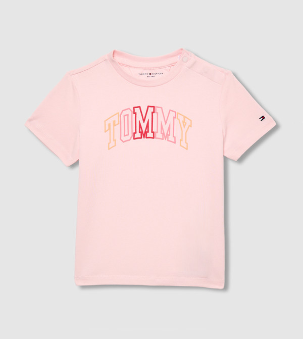 Monotype Printed Short Sleeves T-Shirt