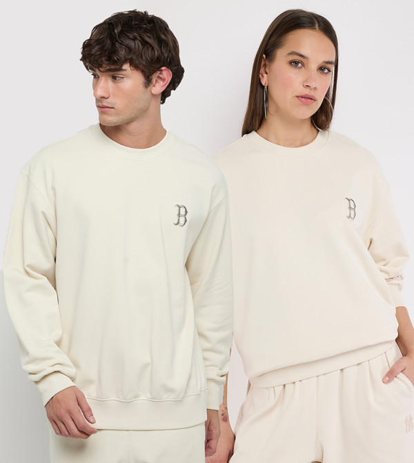 Logo Detail Long Sleeves Sweatshirt