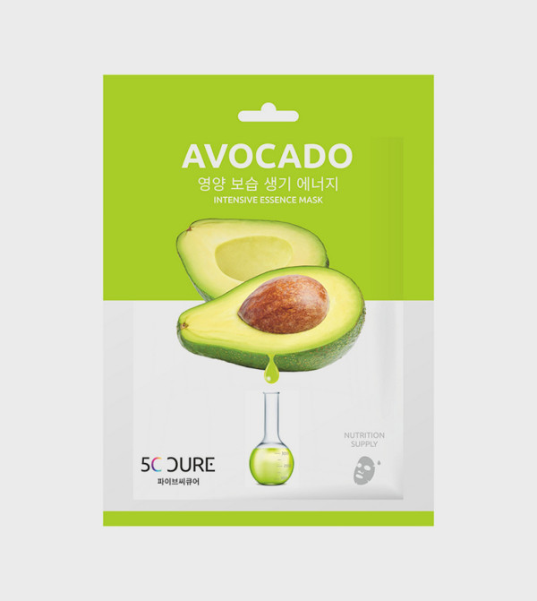 5C Cure Avocado Intensive Essence Mask, 25ml