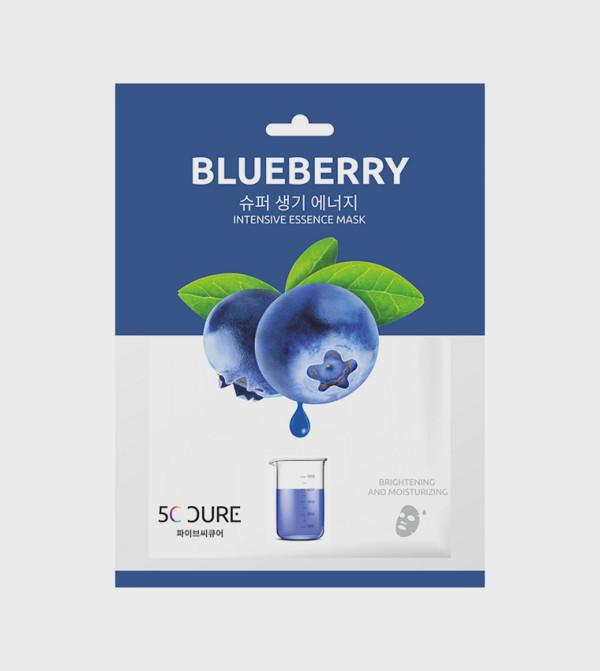 5C Cure Blueberry Intensive Essence Mask, 25ml