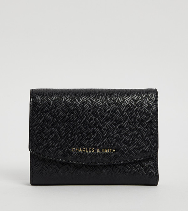 BRIONY Textured Flap Wallet