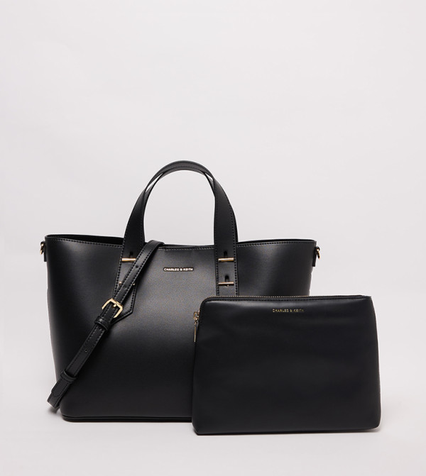 HARMONEE Textured Tote Bag Set