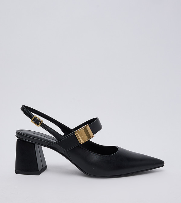 Yvette Mary Jane Slingback Pumps