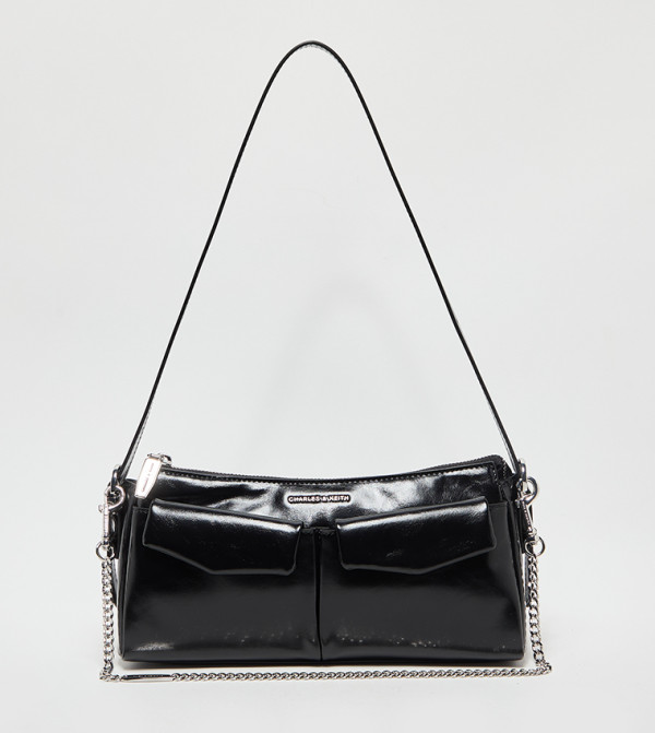 RACHEL Textured Shoulder Bag