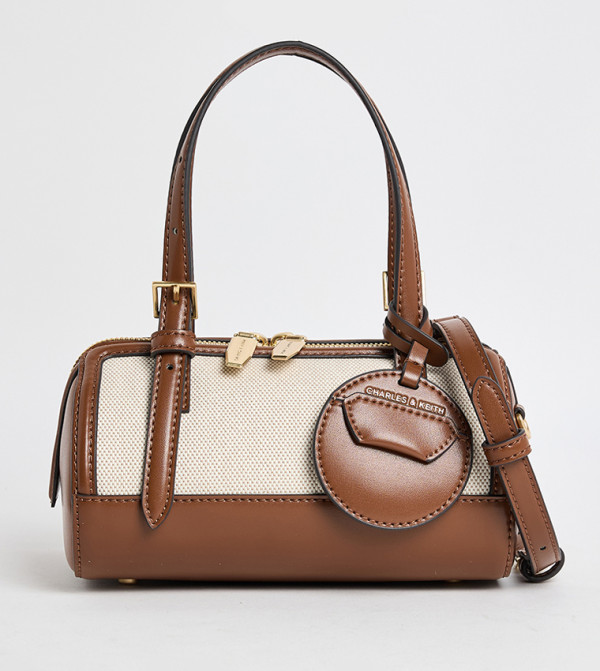 ENOLA Canvas Two-Tone Bowling Bag