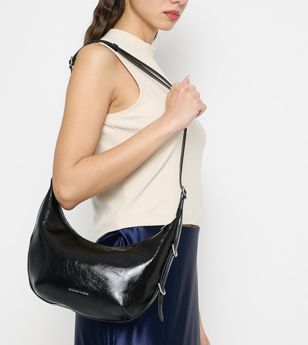 BRYNA Textured Shoulder Bag