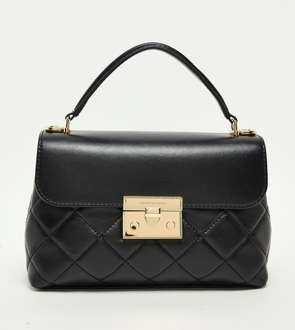 ALVA Quilted Flap Top Handle Bag