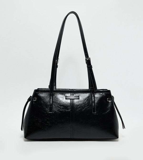 NOANE Elongated Handle Shoulder Bag