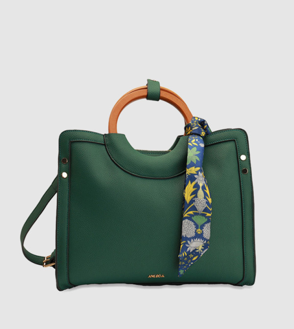 Top Handle Handbag With Detachable Straps