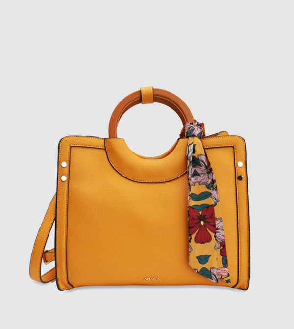 Top Handle Handbag With Detachable Straps