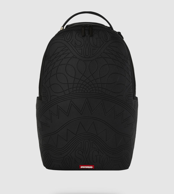 Tonal Monogram Emboss Shark Backpack
