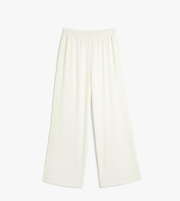 بنطال بخصر مطاطي 