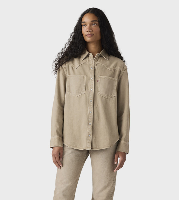 قميص بكم طويل 