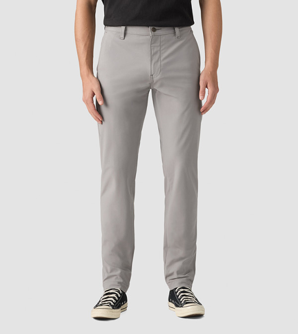 Washed Tapered Fit Chinos