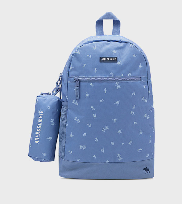 Buy Abercrombie & Fitch Printed Backpack And Pencil Pouch Set In