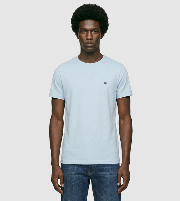 Logo Detail Short Sleeves Casual T-Shirt