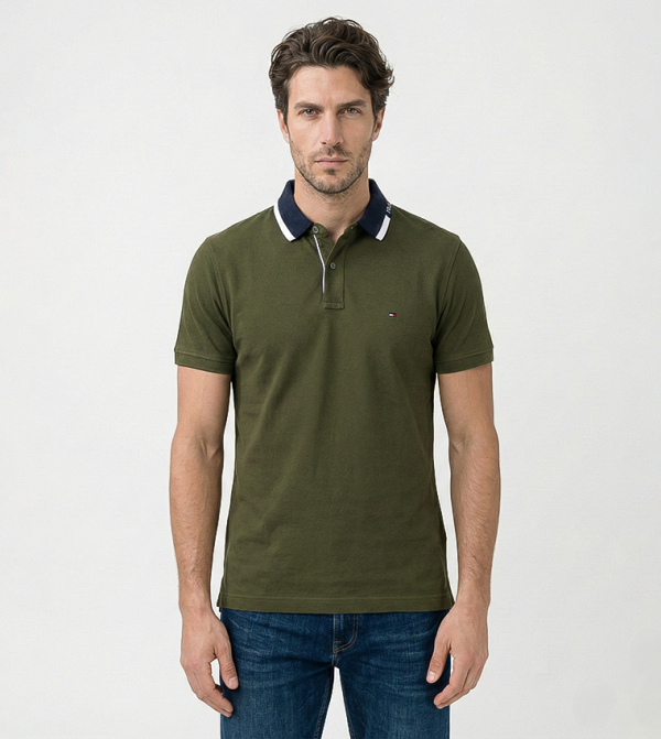 Short Sleeves Pique Polo T-Shirt