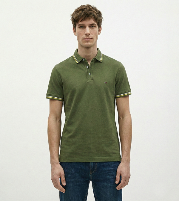 Seasonal Short Sleeves Polo T-Shirt