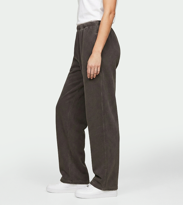 Elastic Waist Wide Leg Sweatpants
