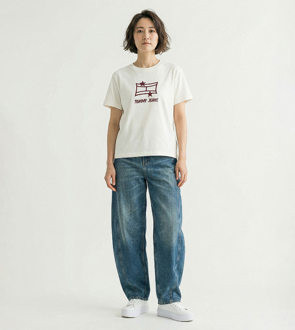 Logo Printed Short Sleeves T-Shirt