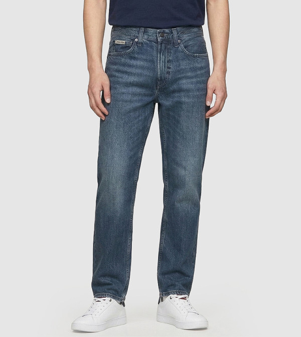 90S Faded Straight Fit Jeans