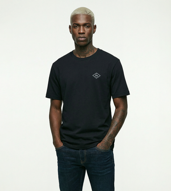 Logo Embroidered Short Sleeves T-Shirt