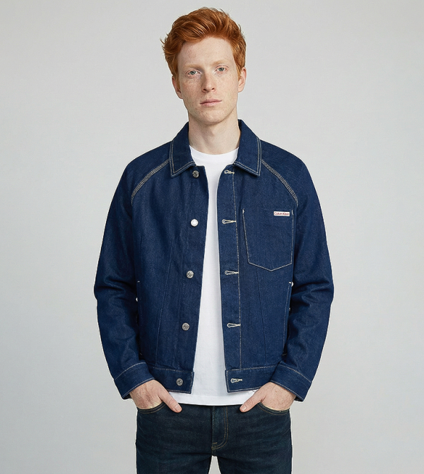 Darted Workwear Denim Jacket