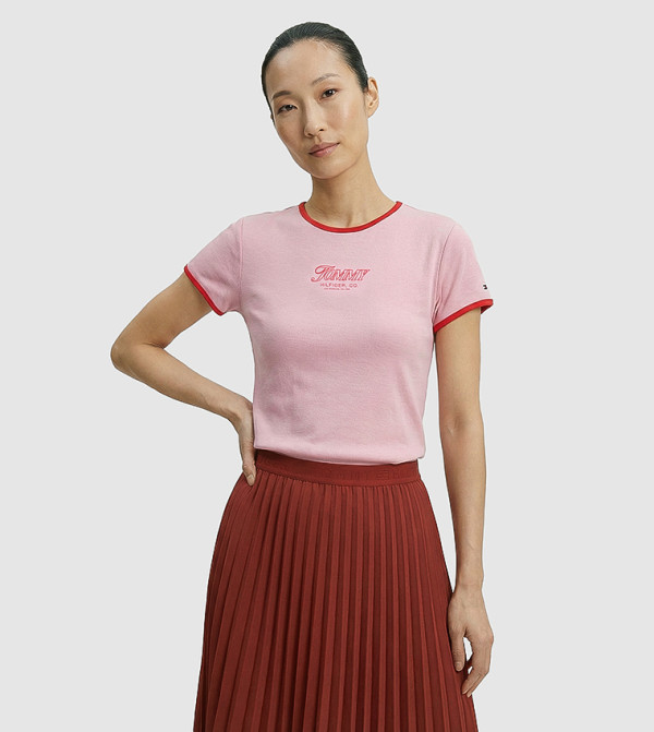 Logo Printed Short Sleeves T-Shirt