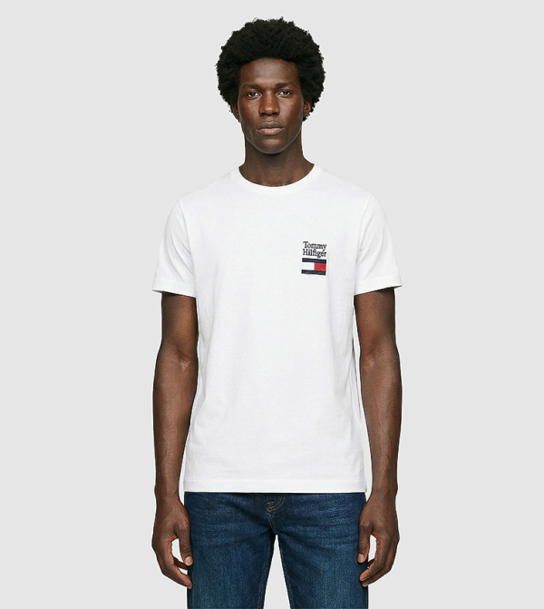 Logo Embroidered Short Sleeves T-Shirt