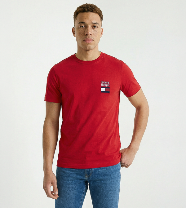 Logo Embroidered Short Sleeves T-Shirt