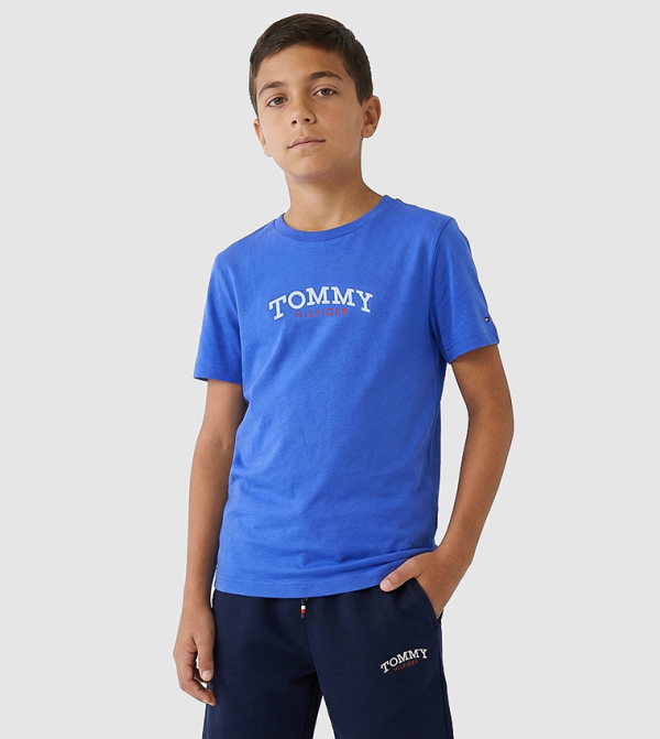 Logo Printed Crew Neck T-Shirt