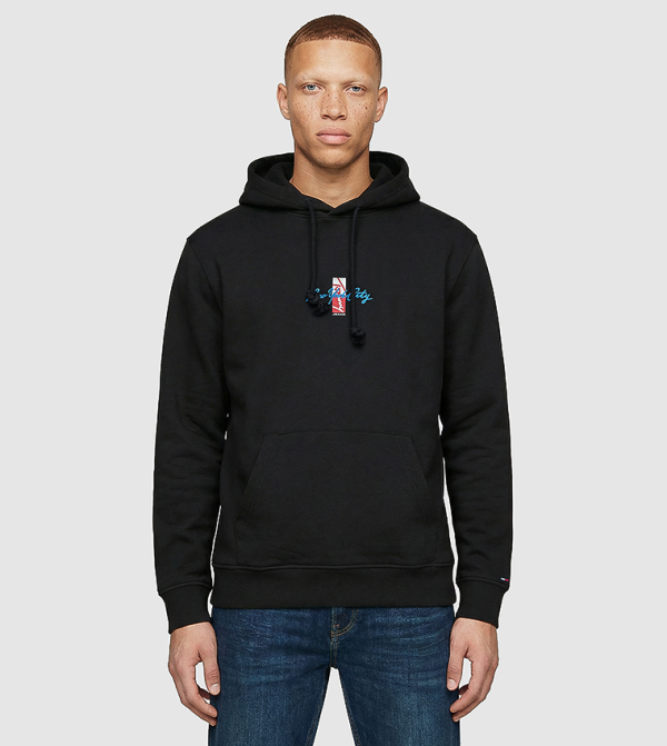 Embroidered Long Sleeves Hoodie