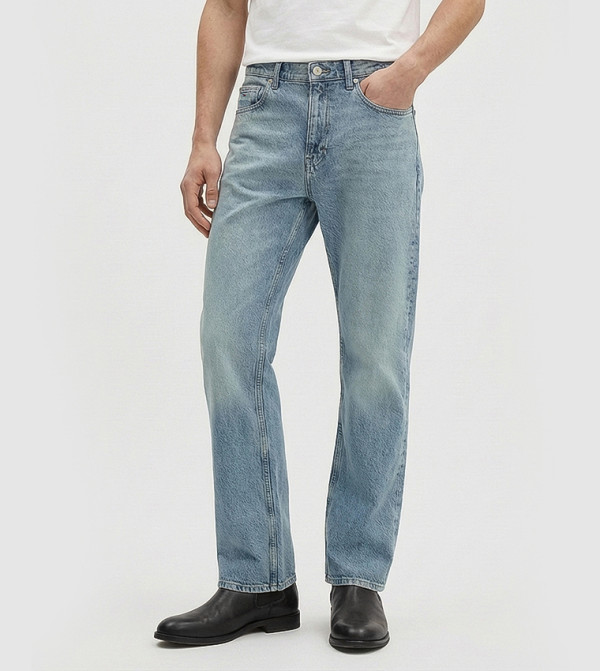 Robbie Faded Mid Rise Bootcut Jeans