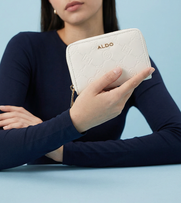 ARACLYA Monogram Debossed Card Holder