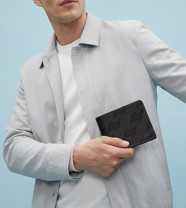 BANMOOR Monogram Bi-Fold Wallet