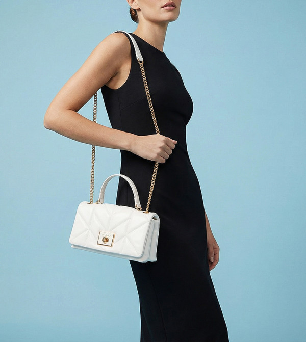 GRISHNAK Quilted Crossbody Bag