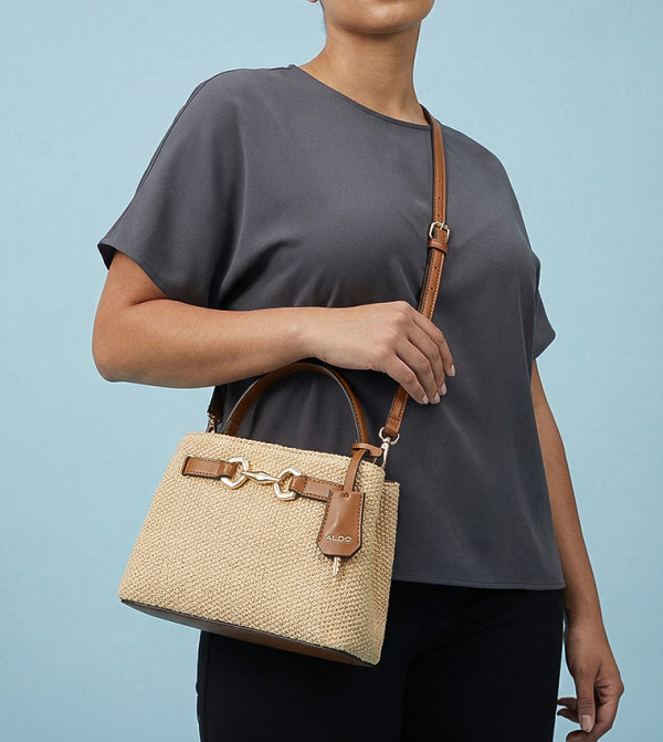 MARINIA Textured Top Handle Bag