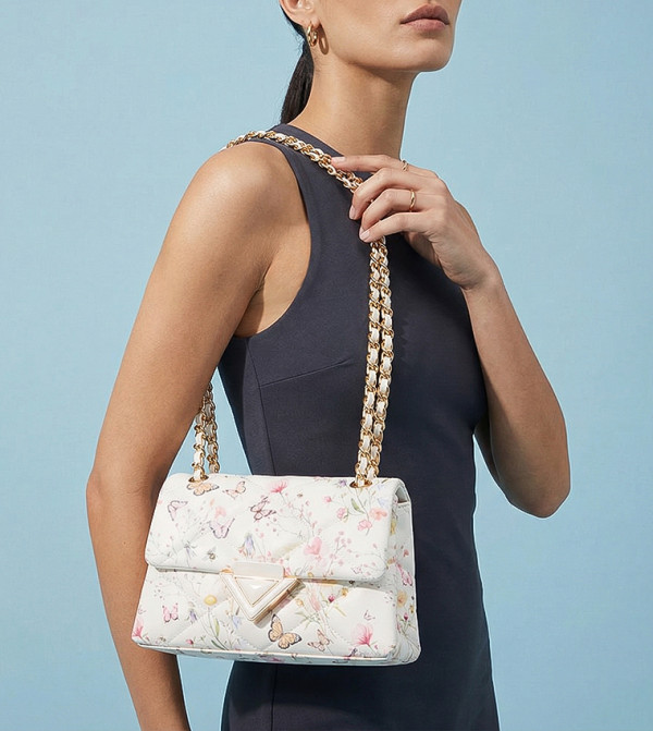 PUFFQUILT Printed Crossbody Bag