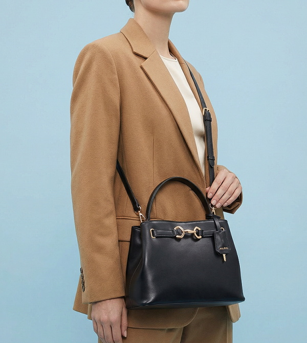 SCARLETTIA Textured Satchel Bag