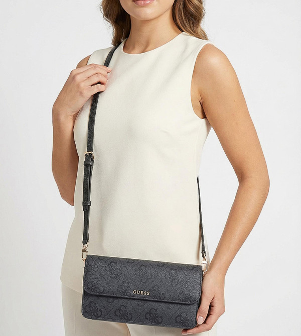 SADIE Logo Patterned Shoulder Bag
