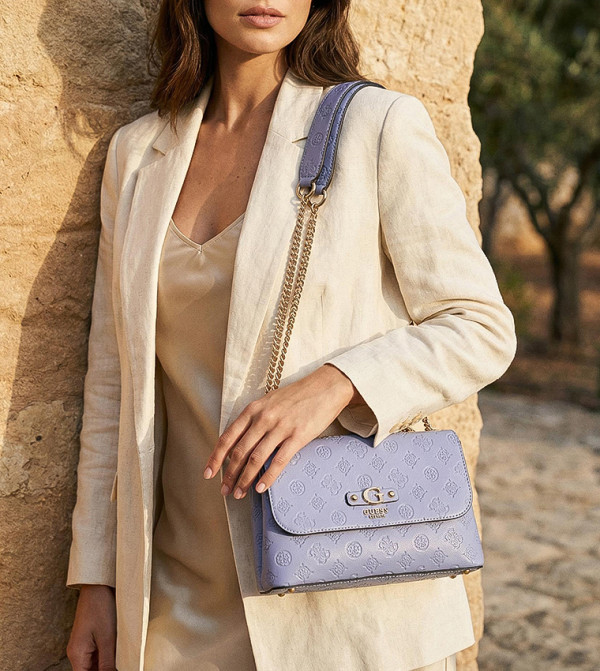 DITA Logo Debossed Convertible Crossbody Bag