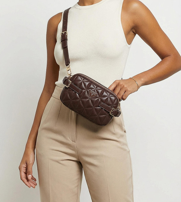 PAISLEIGH Quilted Camera Bag