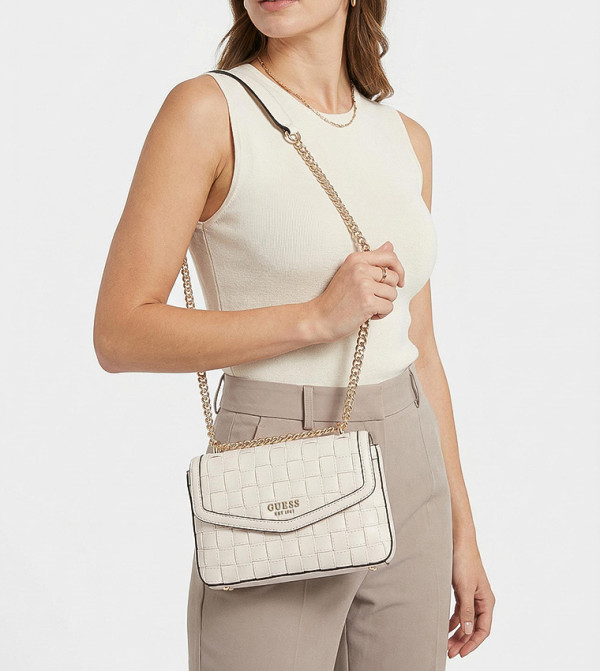 SANDY Braided Convertible Crossbody Bag