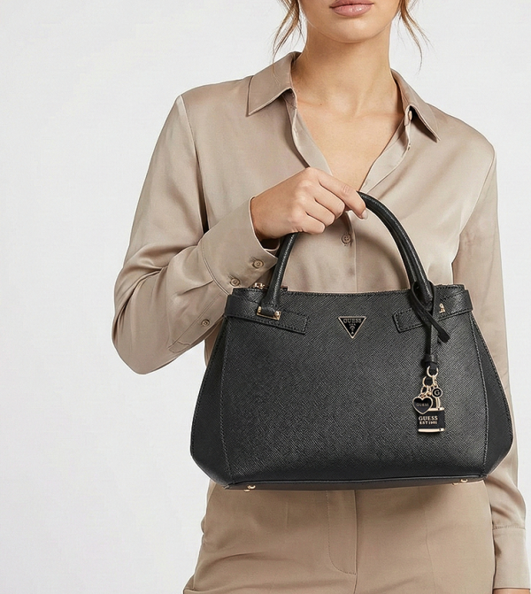 SERENOVA Textured Girlfriend Satchel Bag
