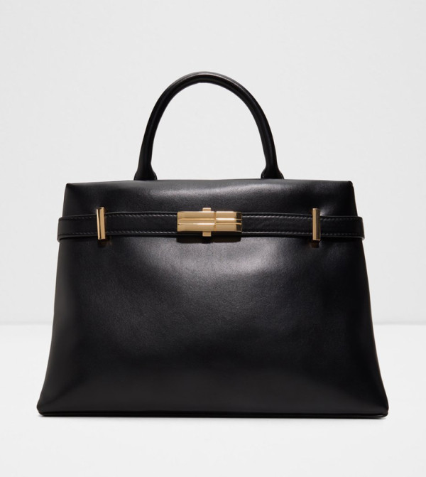 ALICIE Textured Satchel Bag