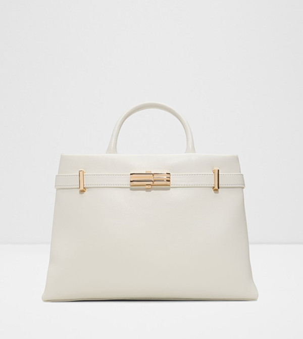 ALICIE Textured Satchel Bag