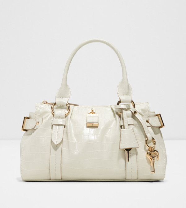 ALOSA Buckle Detail Handheld Bag