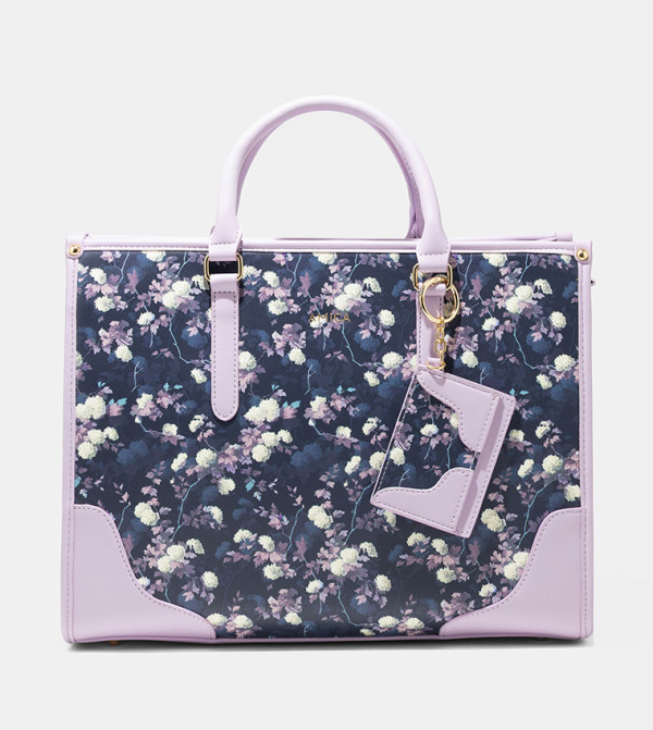 ELLA Floral Patterned Tote Bag